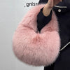 Sac à main Fourrure femmes petit sac