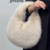 Sac à main Fourrure femmes petit sac