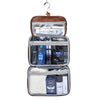 Trousse de Toilette Homme en cuir PU.