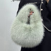 Sac à main Fourrure femmes petit sac