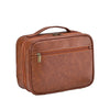 Trousse de Toilette Homme en cuir PU.