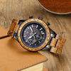 Montre Bois Luxe Homme avec Boitier