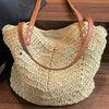 Sac en paille tressé femmes
