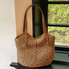 Sac en paille tressé femmes