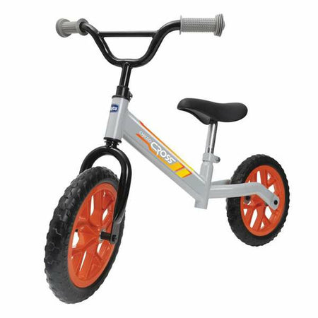 Vélo pour Enfants Hot Wheels Balance Bike Cross Gris Porte-voiture Véhicule