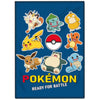 Couverture Pokémon Pikachu 100 x 140 cm Multicouleur Polyester