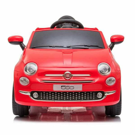 Voiture électrique pour enfants Fiat 500 Rouge Avec télécommande MP3 30 W 6 V 113 x 67,5 x 53 cm
