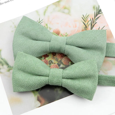 Ensemble de nœuds papillon Parent-enfant.