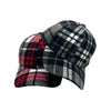 Casquettes de Baseball à Carreaux Hiver