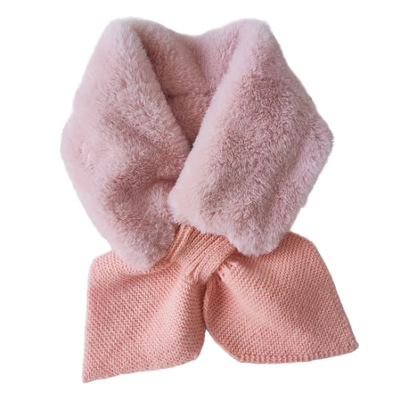 Écharpe Enfants Fourrure Hiver