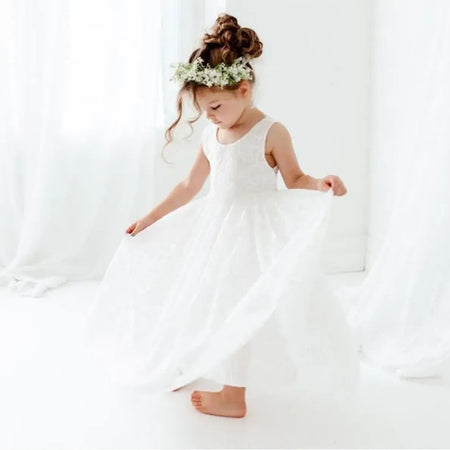 Robe Longue Fille de cérémonie