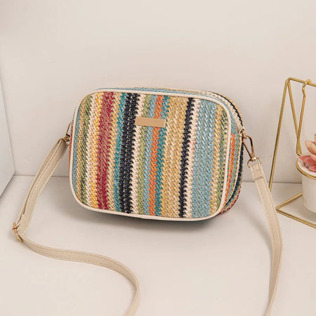 Sacs à bandoulière Tissé rayé femmes