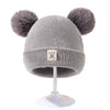 Bonnet Pompon Enfants Bébé Hiver