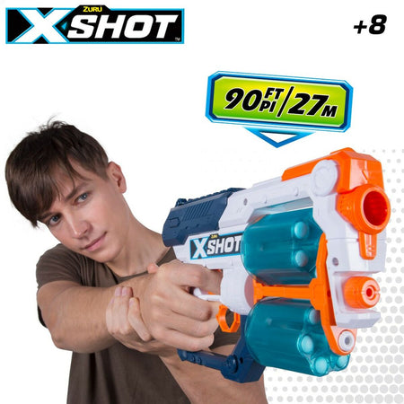 Pistolet à Fléchettes Zuru X-Shot Excel Xcess TK-12