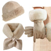 Ensemble Bonnet Echarpe Femme Hiver