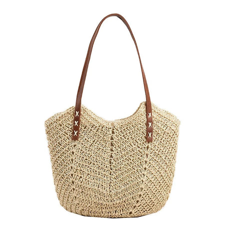 Sac en paille tressé femmes