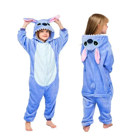 Pyjama Disney Stitch pour enfants, grenouillères