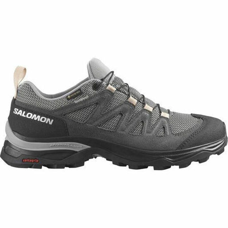 Chaussures de sport pour femme Salomon X Ward GORE-TEX Cuir Montagne Gris