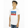 T-shirt à manches courtes enfant Levi's Sportswear Logo Blanc